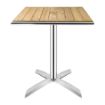 Picture of Bolero Ash Flip Top Square Bistro Table 600mm