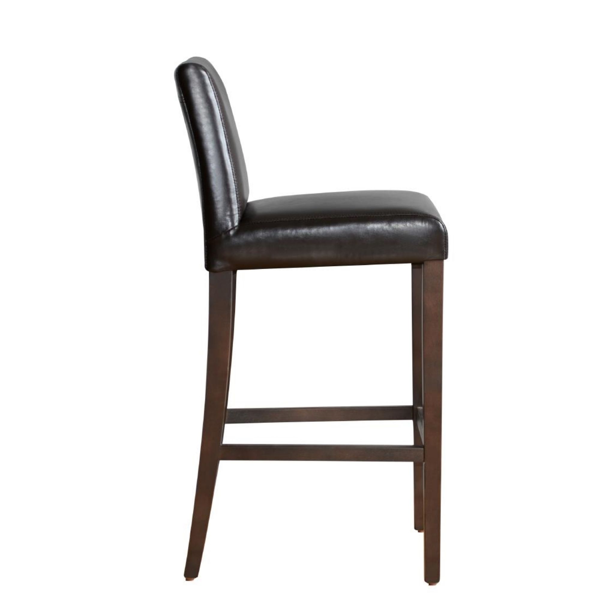 Picture of Bolero Faux Leather High Bar Stool Brown (Single)