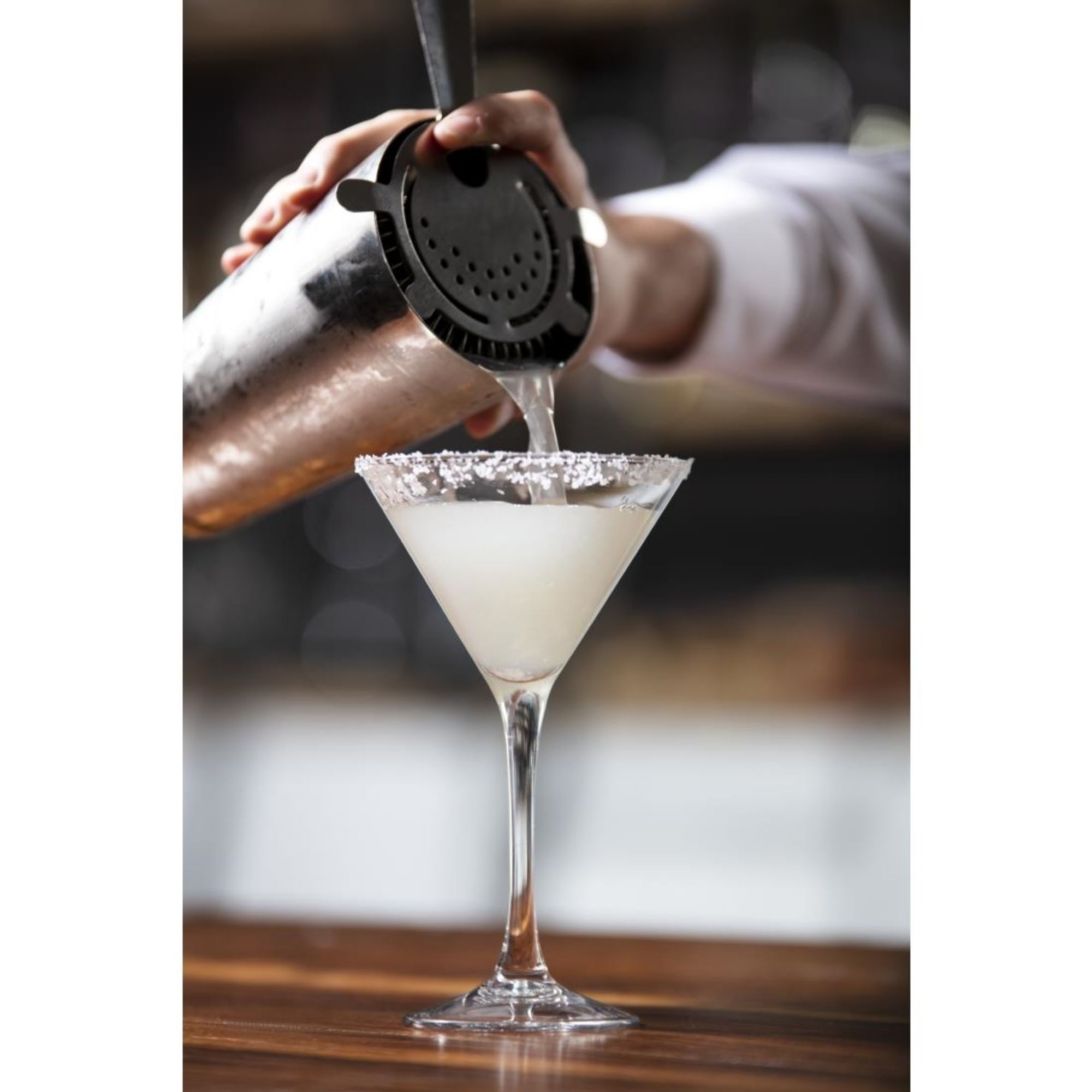 Picture of Olympia Bar Collection Crystal Martini Glasses 275ml (Pack of 6)