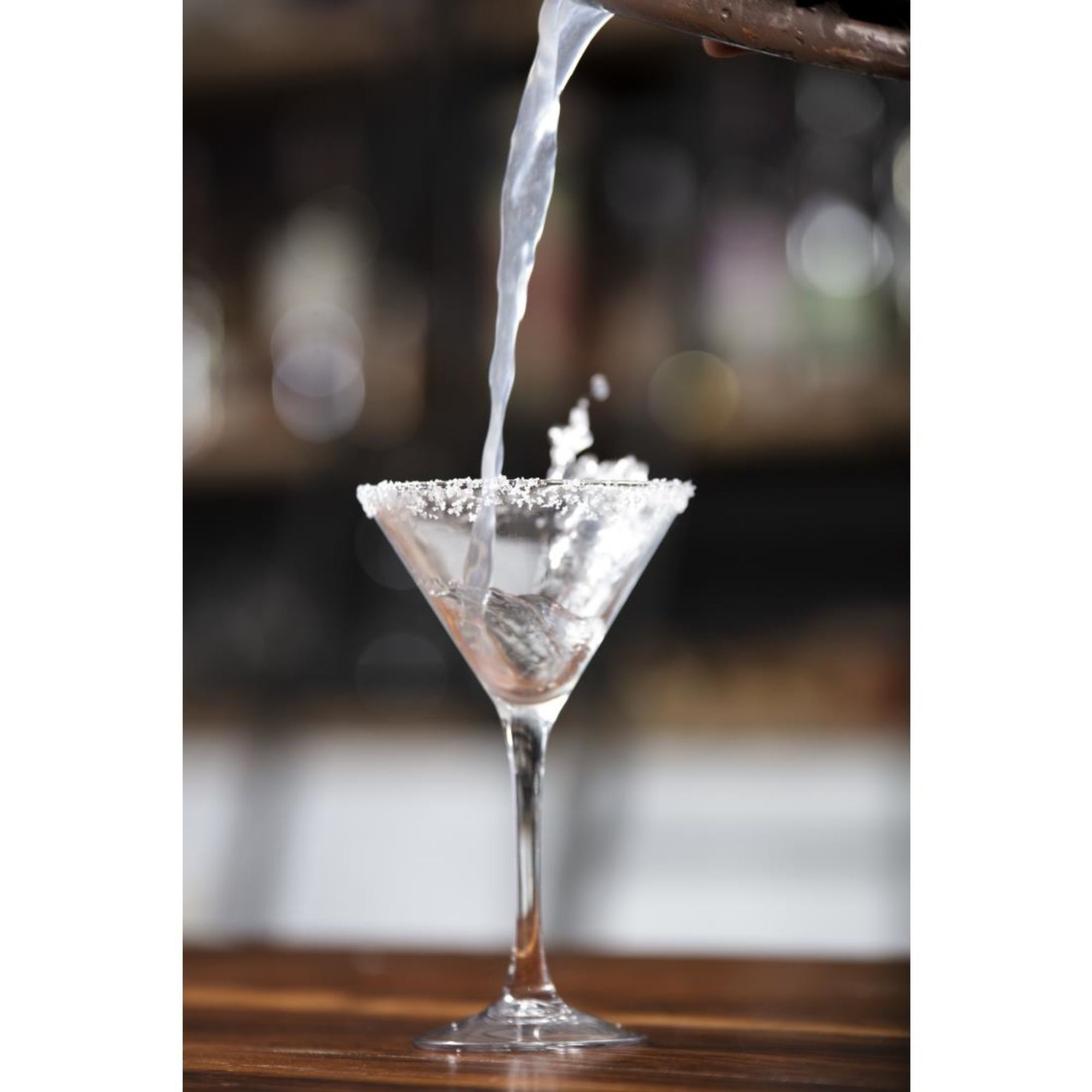 Picture of Olympia Bar Collection Crystal Martini Glasses 275ml (Pack of 6)