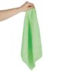 Picture of Jantex Microfibre Cloths Green (Pack of 5)