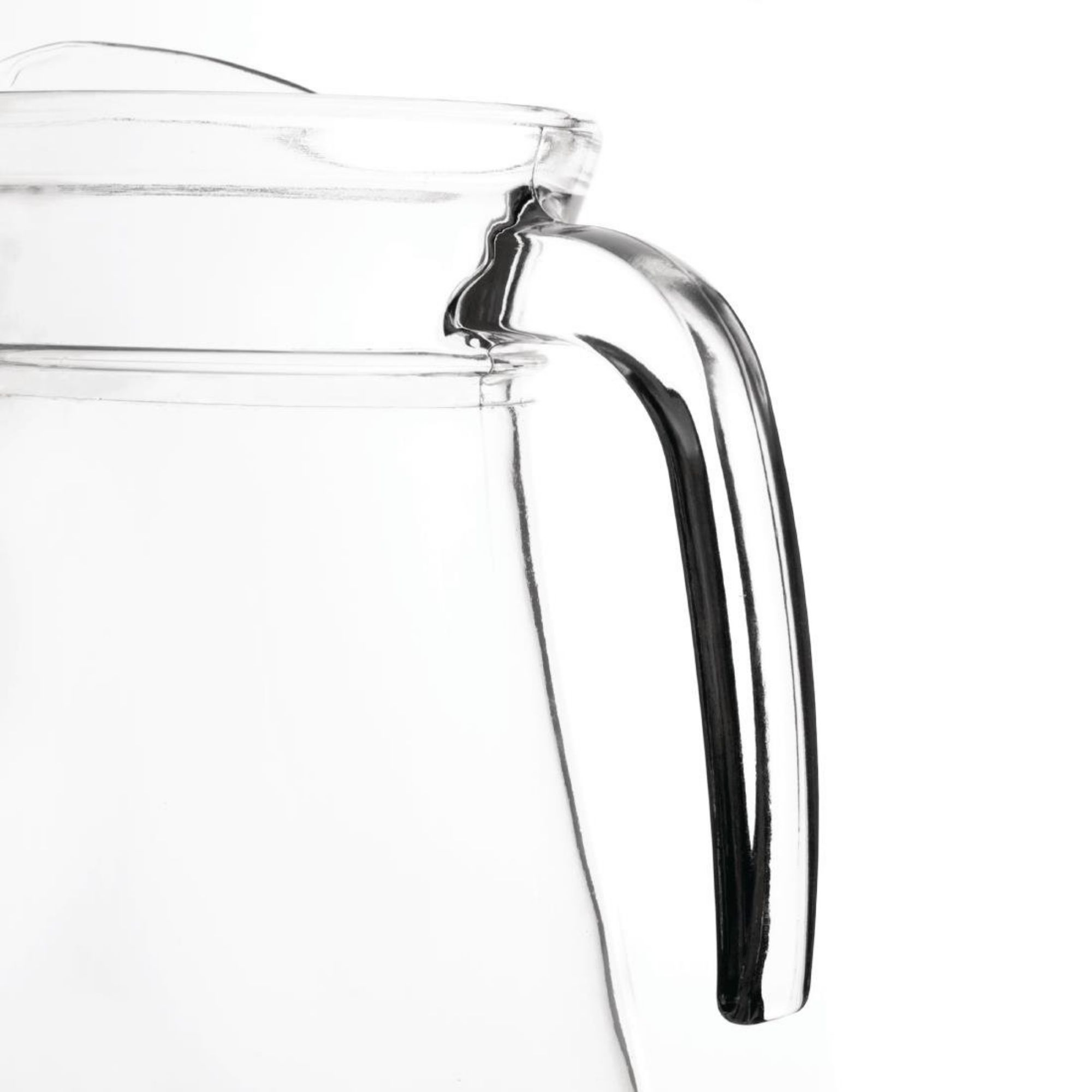 Picture of Olympia Glass Jugs 1Ltr (Pack of 6)