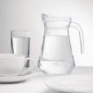 Picture of Olympia Glass Jugs 1Ltr (Pack of 6)