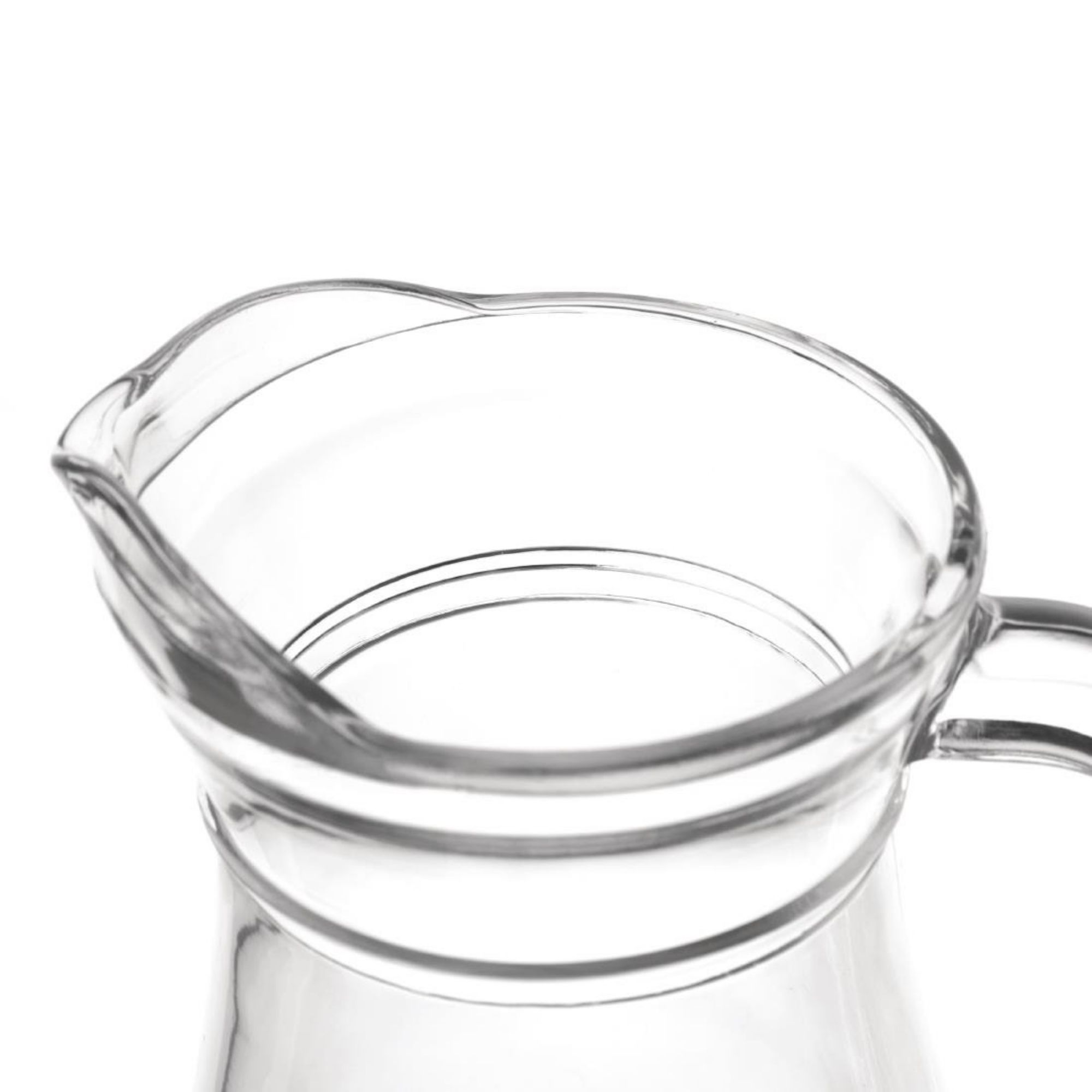 Picture of Olympia Glass Jugs 1Ltr (Pack of 6)