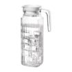 Picture of Olympia Ribbed Glass Jugs 1Ltr (Pack of 6)