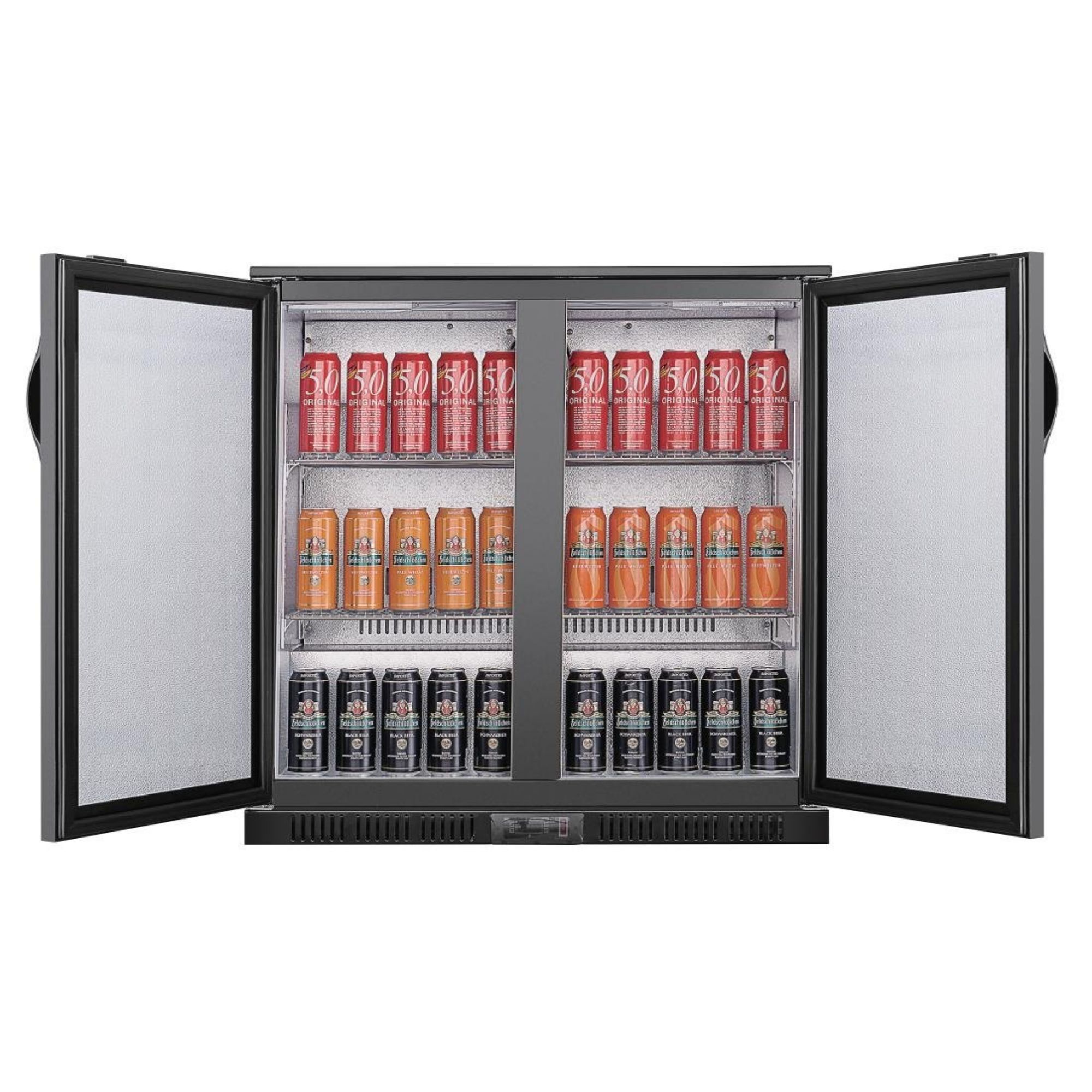 Picture of Polar G-series 850mm Double Door Back Bar Cooler Solid Door 198 Ltr