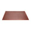 Picture of Jantex Rubber Grease Resistant Anti Fatigue Mat Red 1500 x 900mm