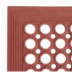 Picture of Jantex Rubber Grease Resistant Anti Fatigue Mat Red 1500 x 900mm
