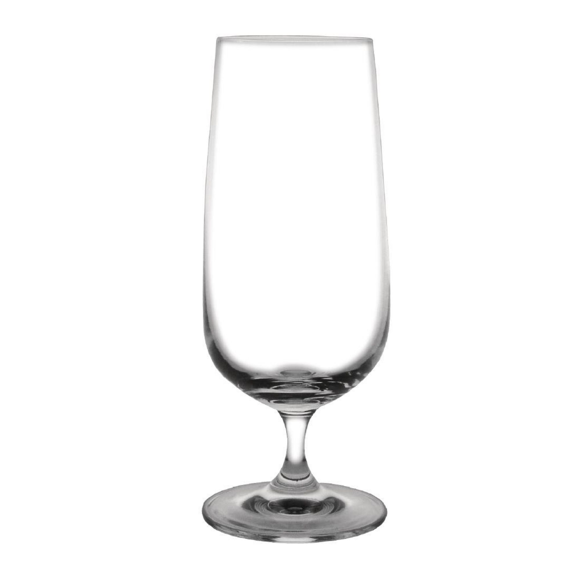 Picture of Olympia Bar Collection Crystal Stemmed Beer Glasses 410ml (Pack of 6)