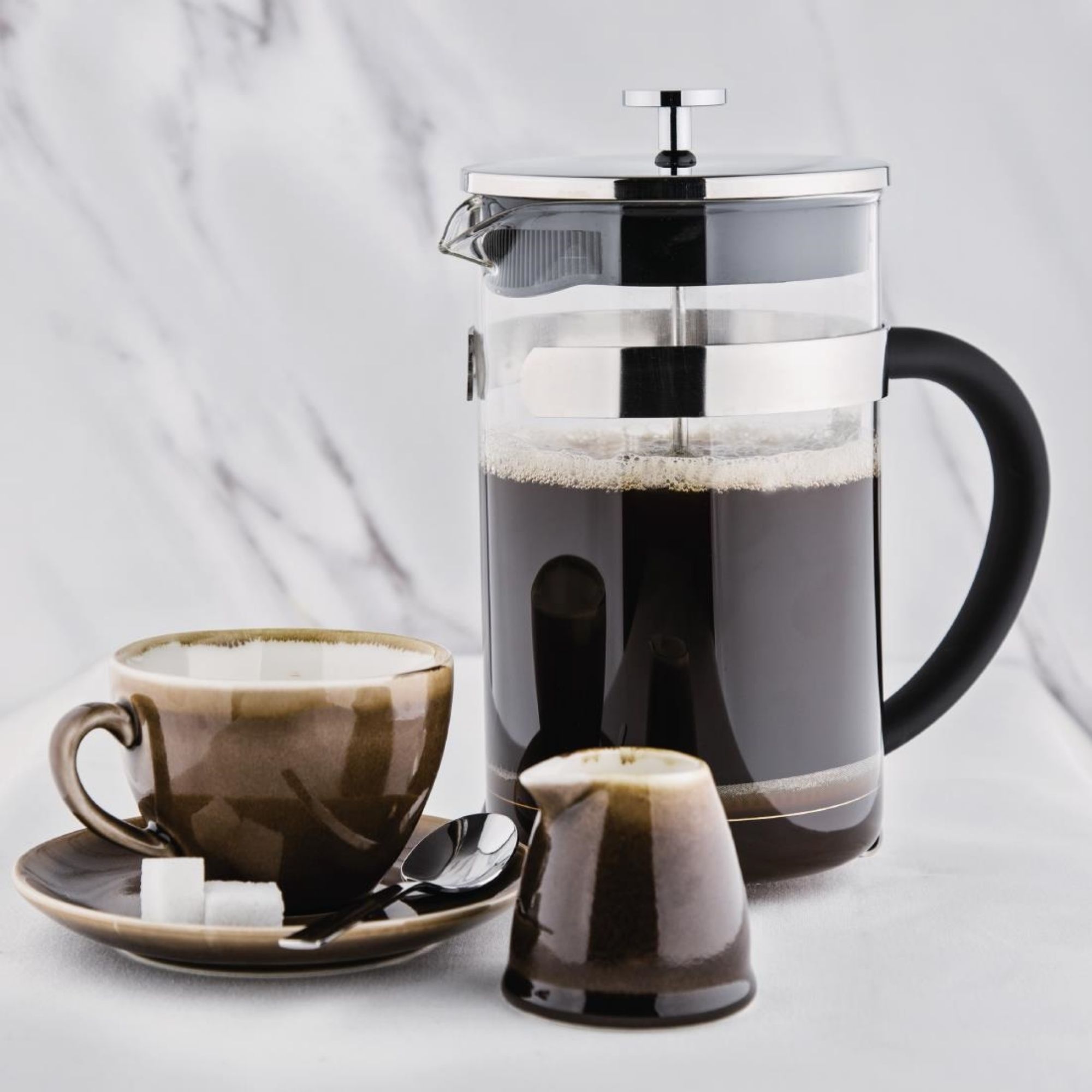 Picture of Olympia Contemporary Glass Cafetiere 12 Cup