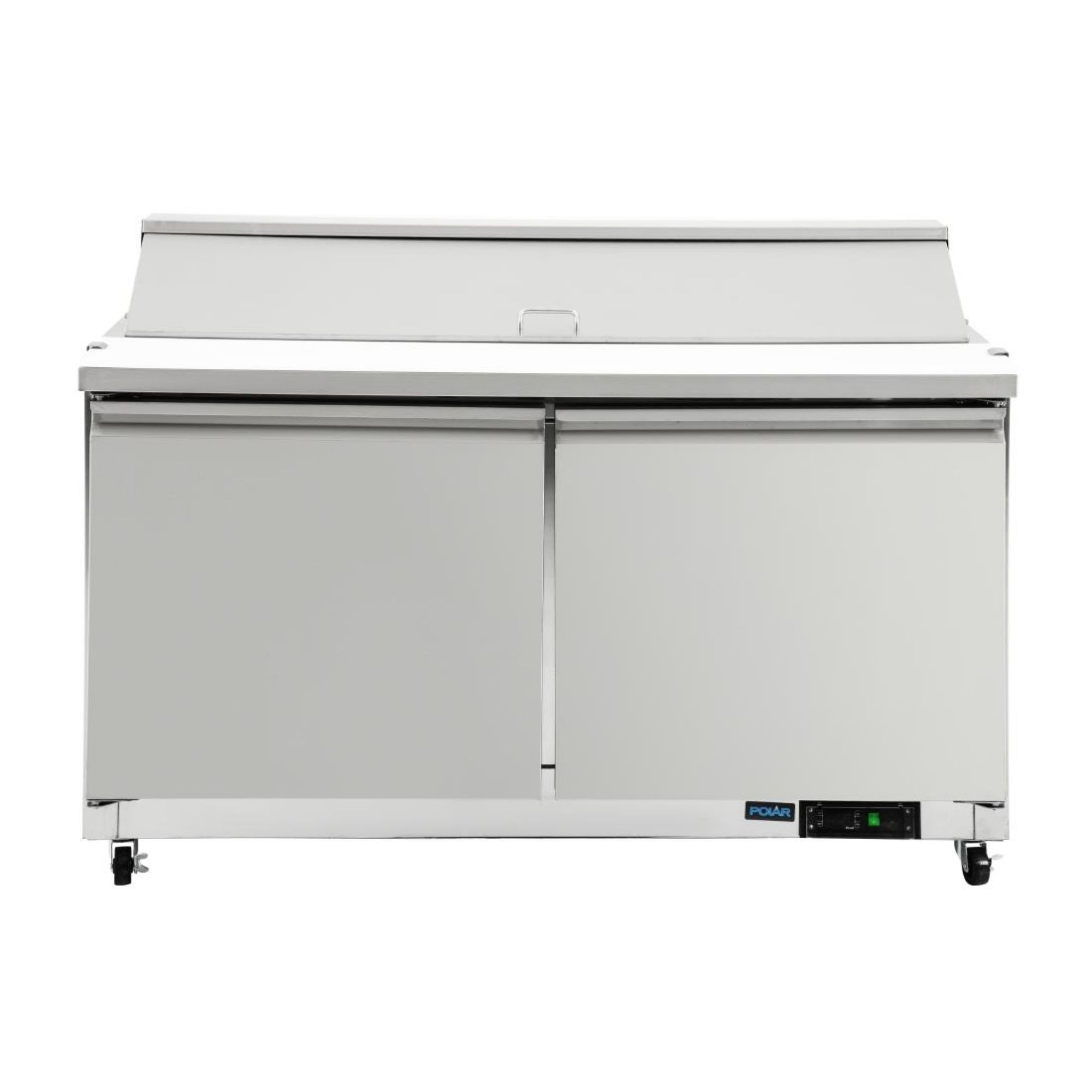 Picture of Polar U-Series Double Door Prep Counter Fridge 527Ltr