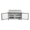 Picture of Polar U-Series Double Door Prep Counter Fridge 527Ltr