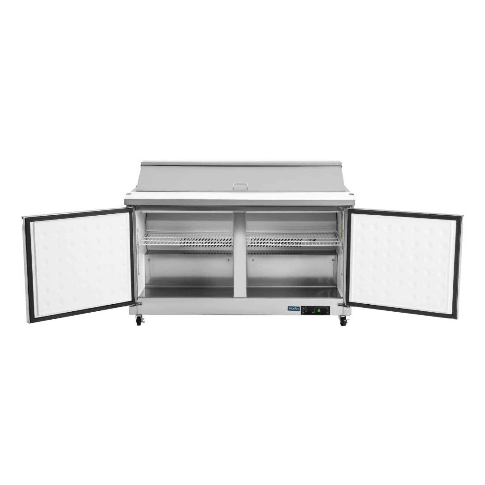 Picture of Polar U-Series Double Door Prep Counter Fridge 527Ltr