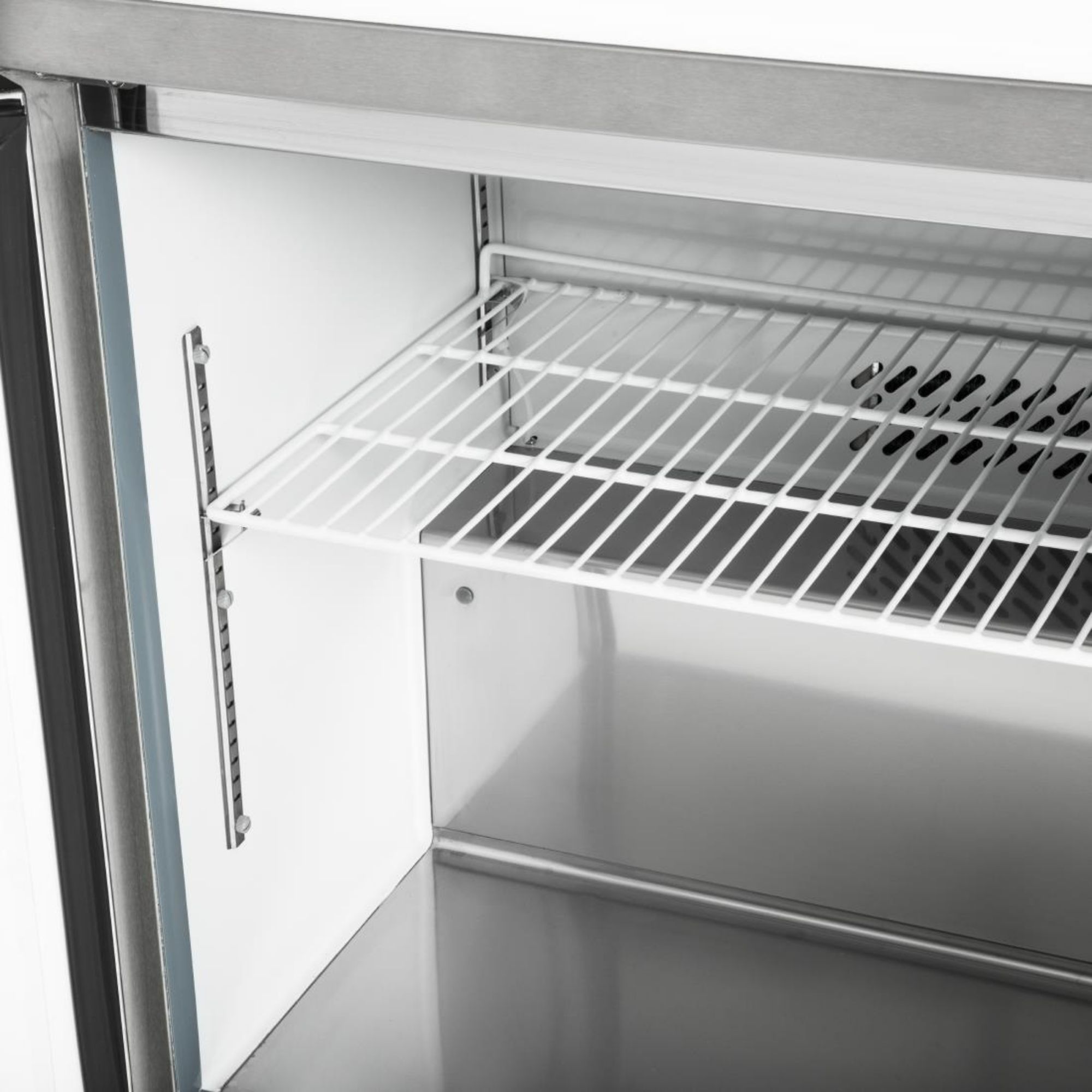 Picture of Polar U-Series Double Door Prep Counter Fridge 527Ltr