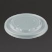 Picture of Vegware Compostable Hot Food Pot Flat Lids 350ml / 12oz and 455ml / 16oz (500 pack)