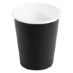 Picture of Fiesta Recyclable Coffee Cups Single Wall Black 225ml / 8oz (Pack of 1000)