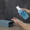 Picture of Jantex C Fold Paper Hand Towels Blue 1-ply 2640 sheets