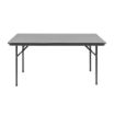 Picture of Bolero ABS Rectangular Folding Table Grey 5ft