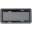 Picture of Bolero ABS Rectangular Folding Table Grey 4ft (Single)
