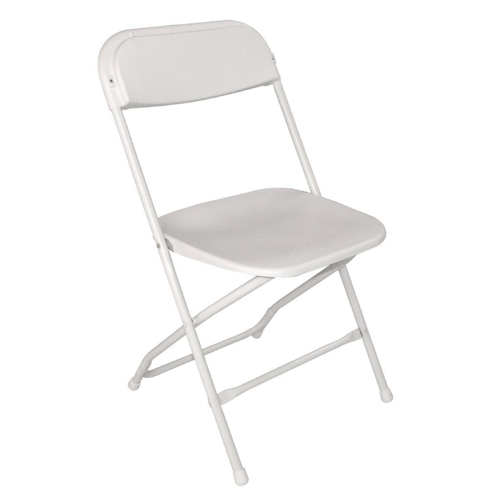 Picture of Bolero PP Folding Chairs White (Pack of 10)
