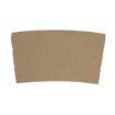 Picture of Fiesta Compostable Corrugated Cup Sleeves for 12/16oz Cups (Pack of 1000)
