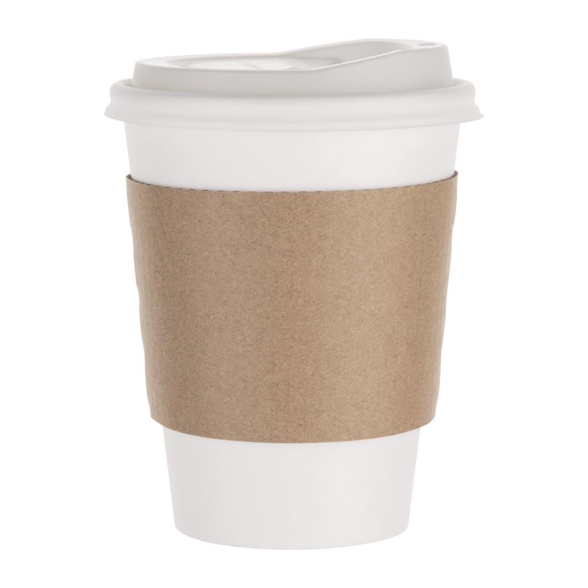 Picture of Fiesta Compostable Corrugated Cup Sleeves for 12/16oz Cups (Pack of 1000)