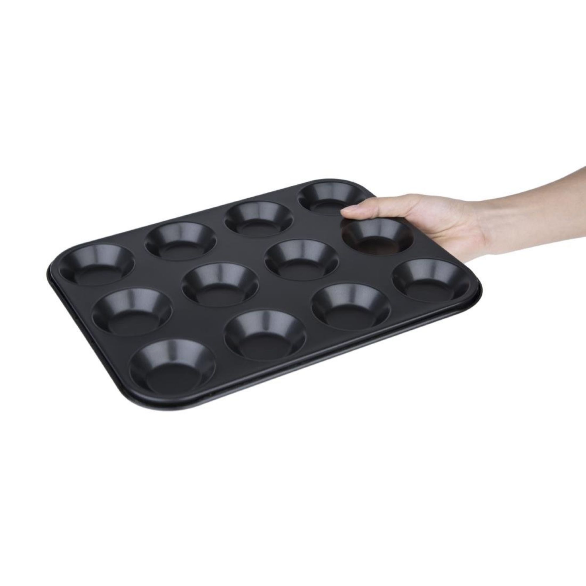 Picture of Vogue Carbon Steel Non-Stick Mini Muffin Tray 12 Cup