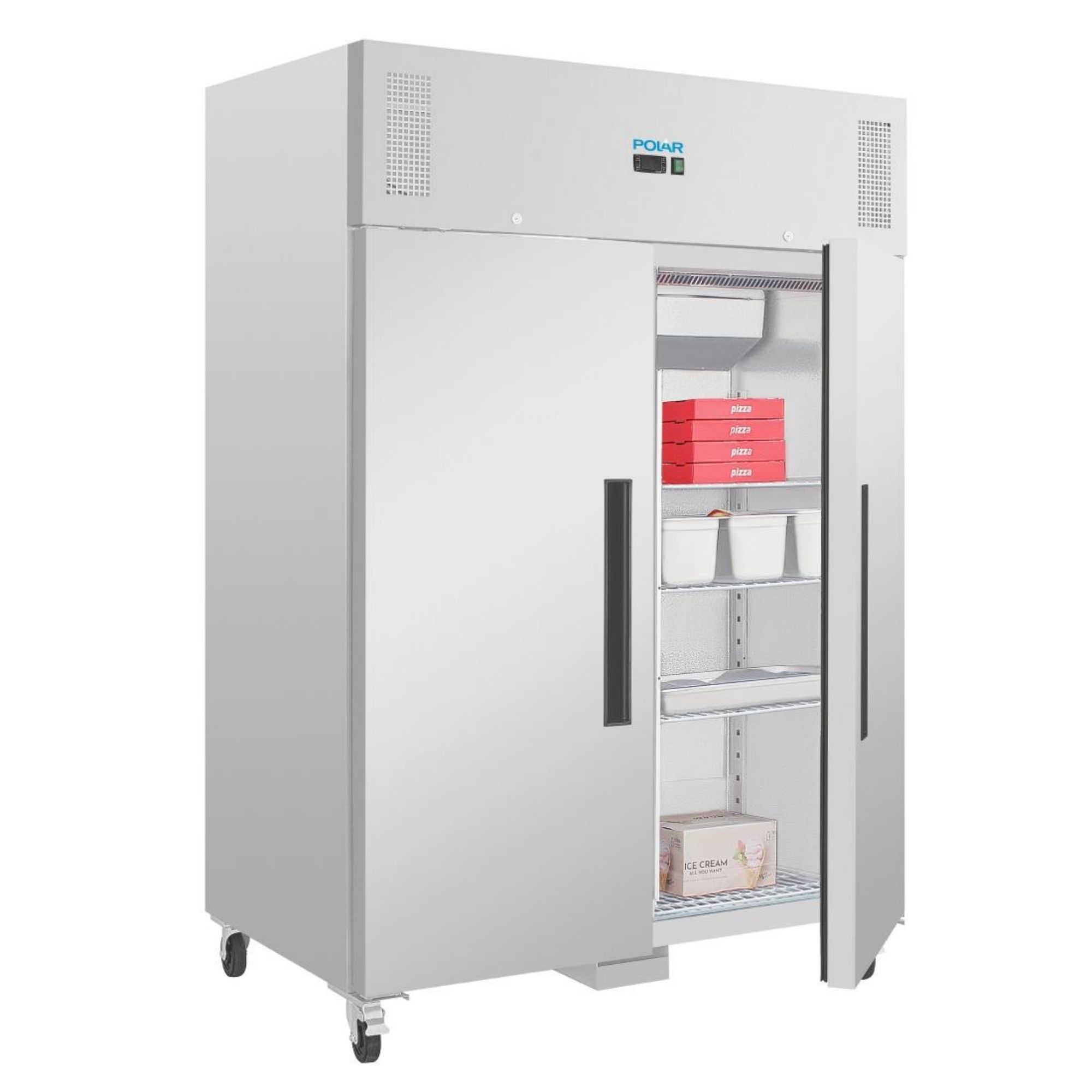 Picture of Polar G-Series Upright Double Door Freezer 1200Ltr