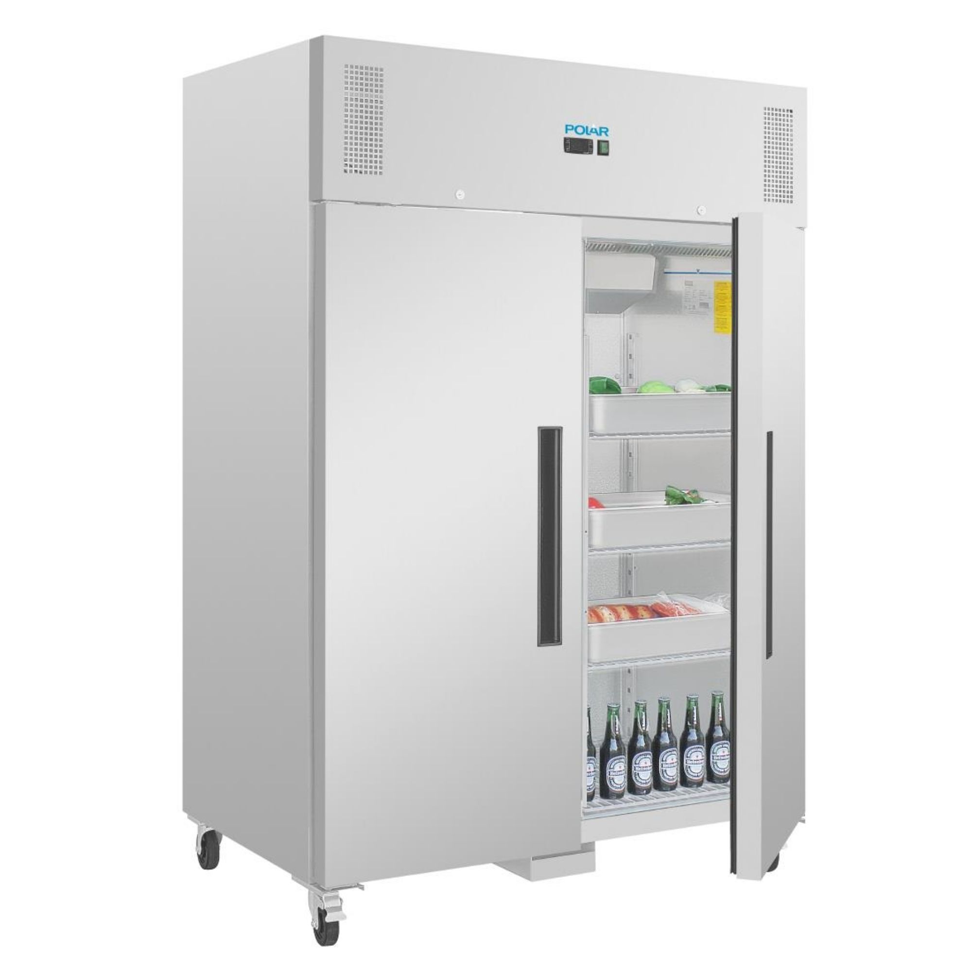 Picture of Polar G-Series Upright Double Door Fridge 1200Ltr