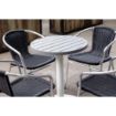 Picture of Bolero Cast Iron Round Table Base White
