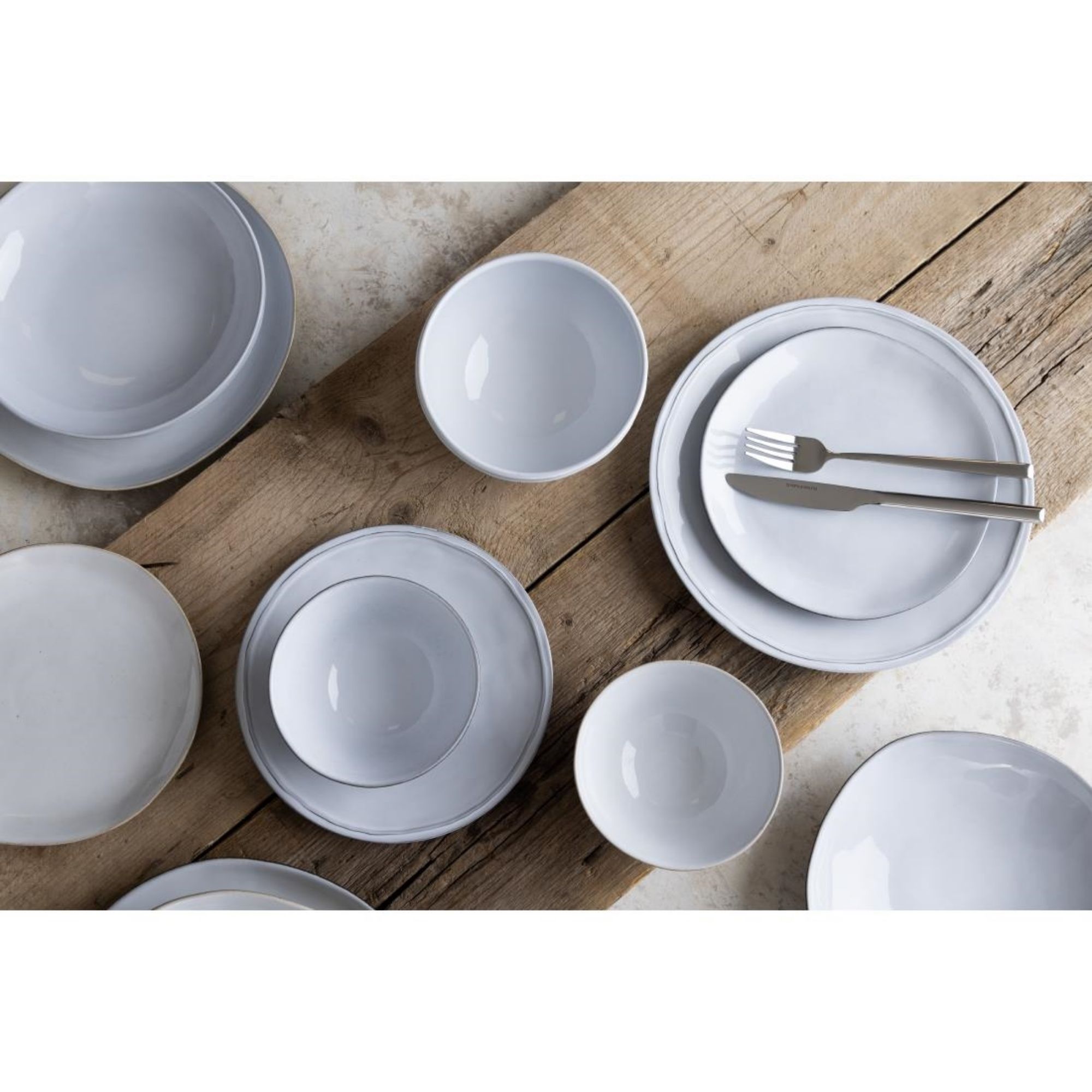 Picture of Olympia Raw Recycled Clay Coupe Bowls 230mm (6 Pack)