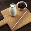 Picture of Fiesta Compostable Paper Straws Pink (Pack of 250)