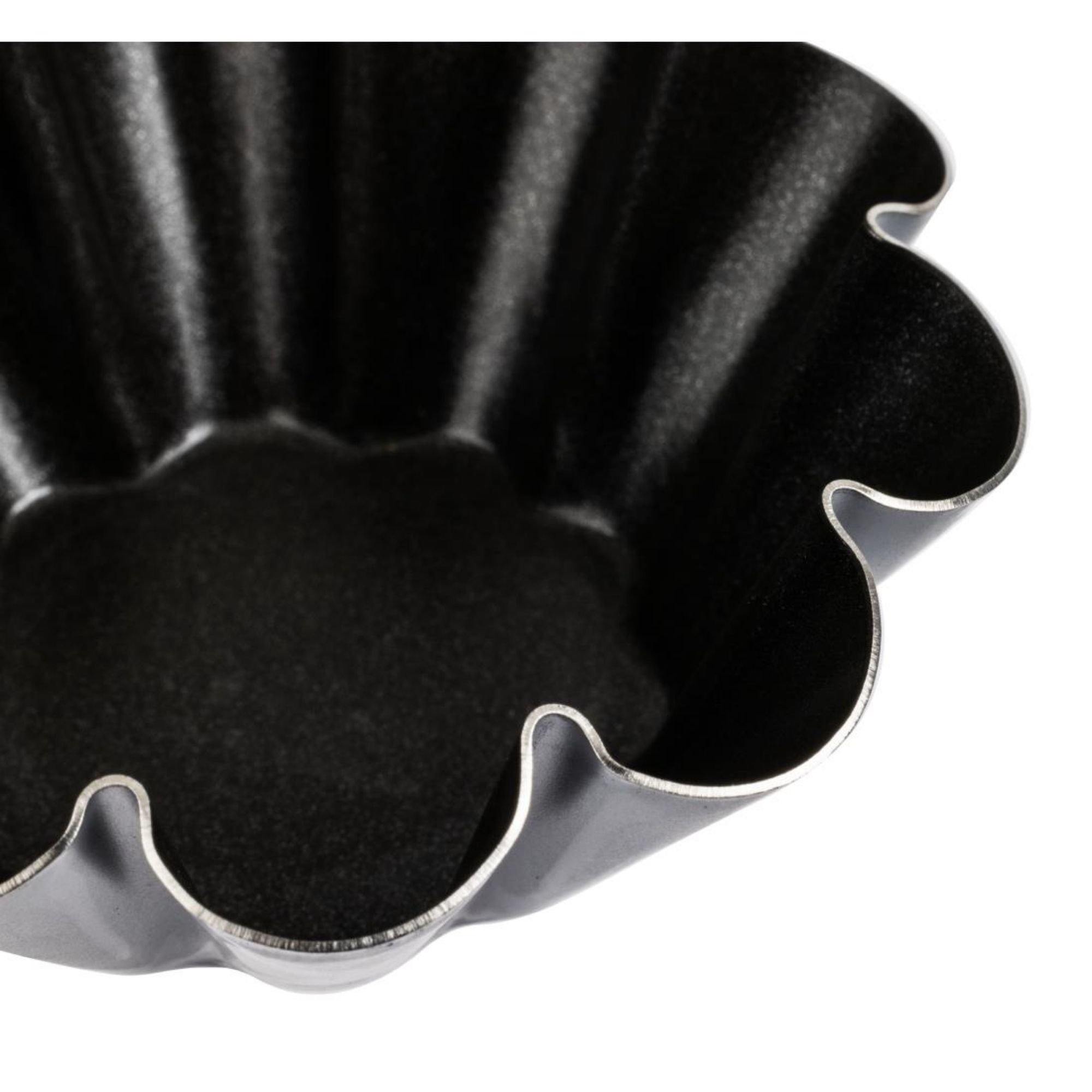 Picture of Matfer Bourgeat Non-Stick Mini Brioche Tin 75mm (Pack of 12)