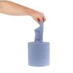 Picture of Jantex Centrefeed Blue Rolls 2-Ply 120m (Pack of 6)