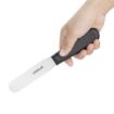 Picture of Hygiplas Straight Blade Palette Knife Black 10.3cm