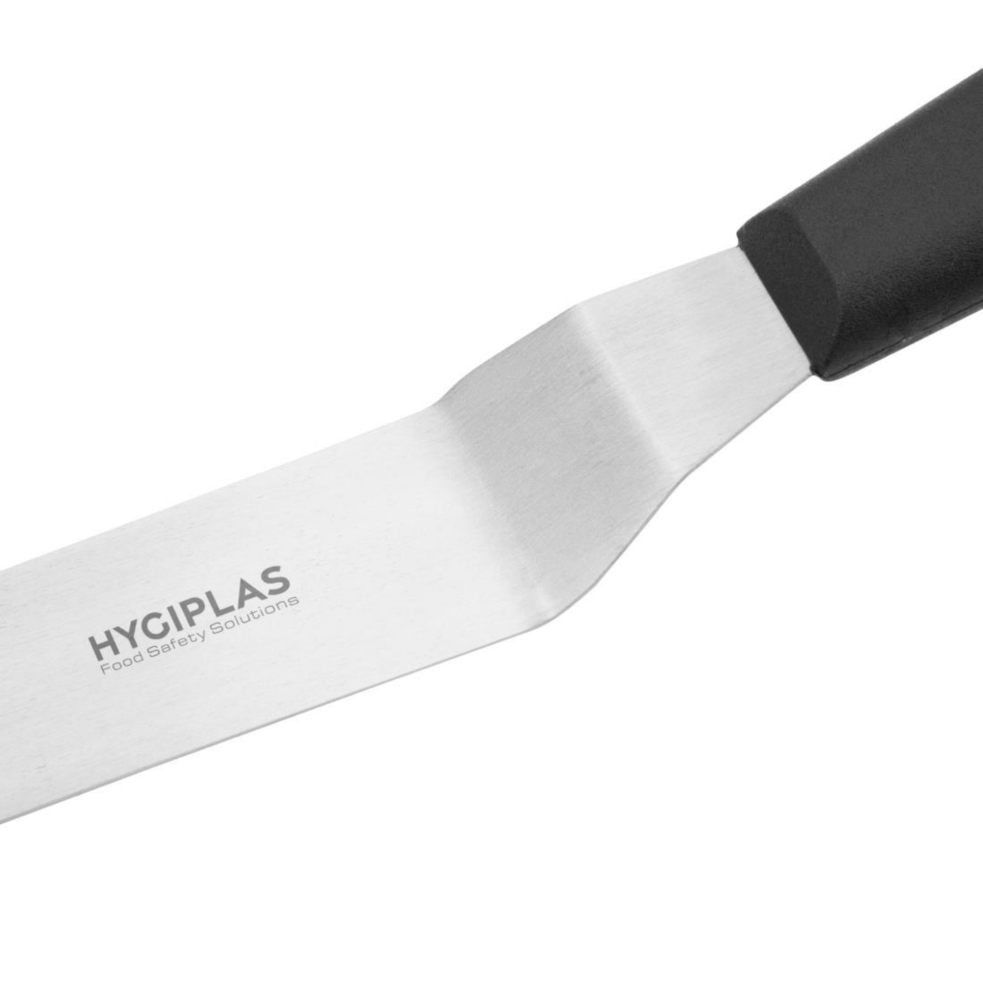 Picture of Hygiplas Angled Blade Palette Knife Black 10cm