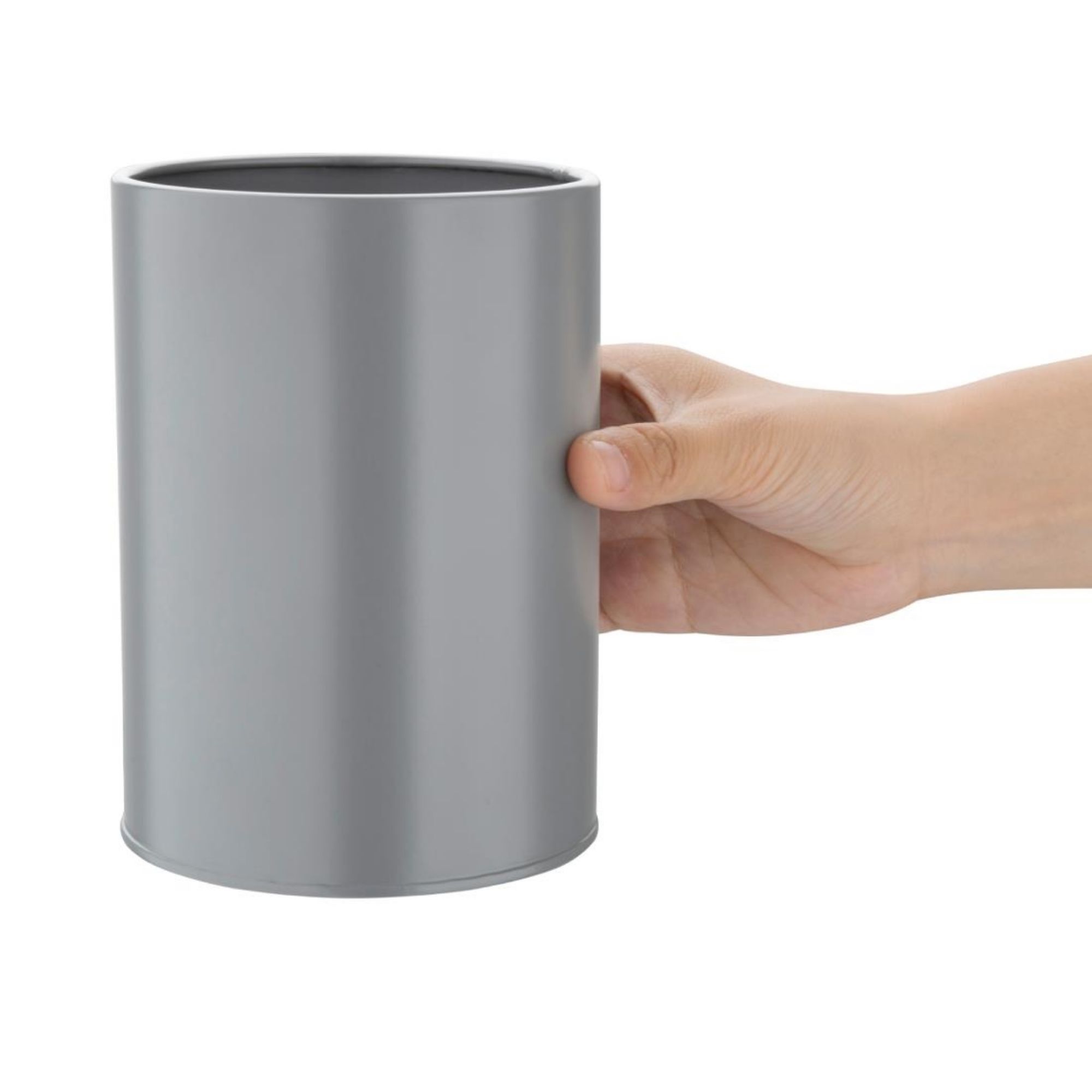 Picture of Olympia Galvanised Utensil Tin Grey