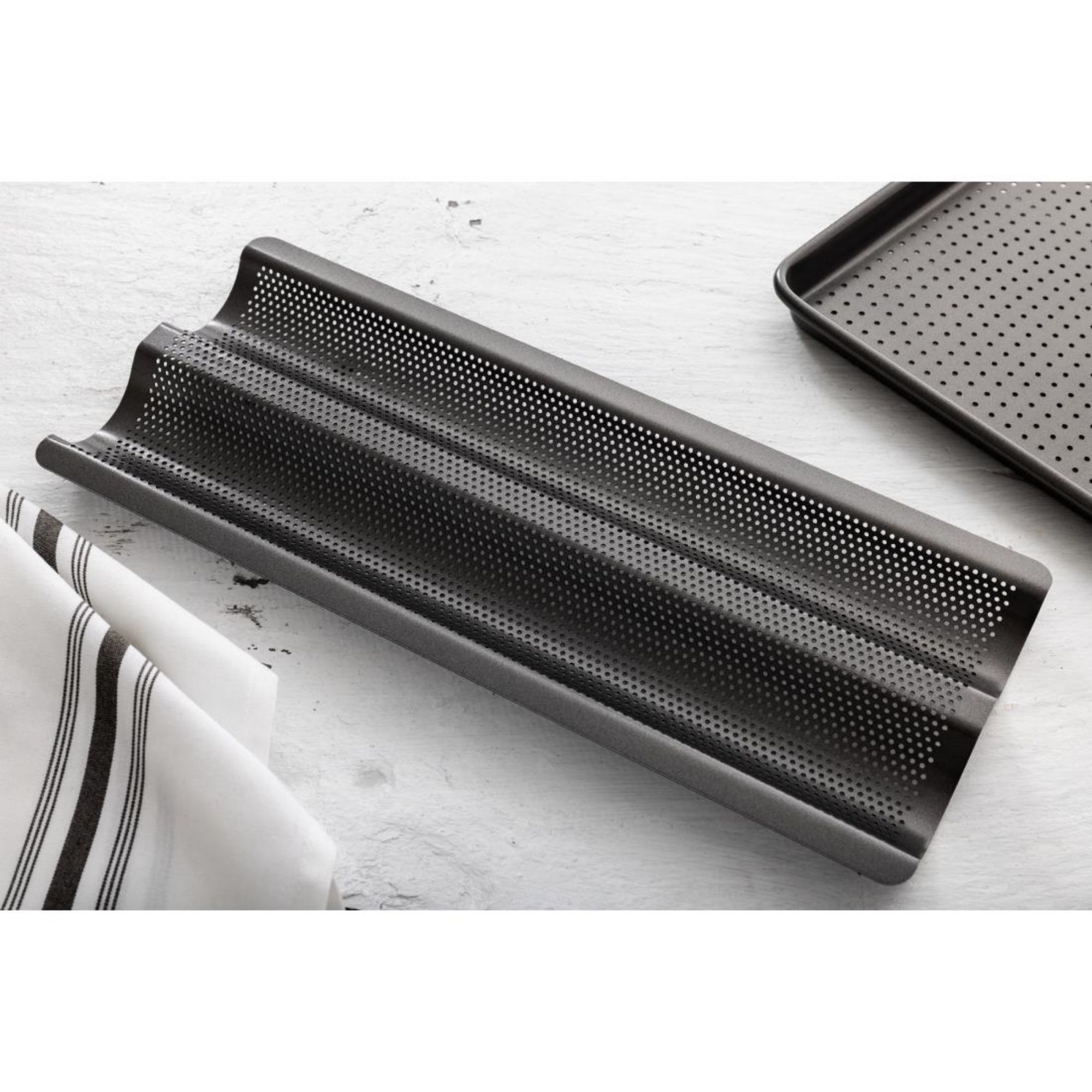Picture of MasterClass Crusty Bake Non Stick Baguette Tray