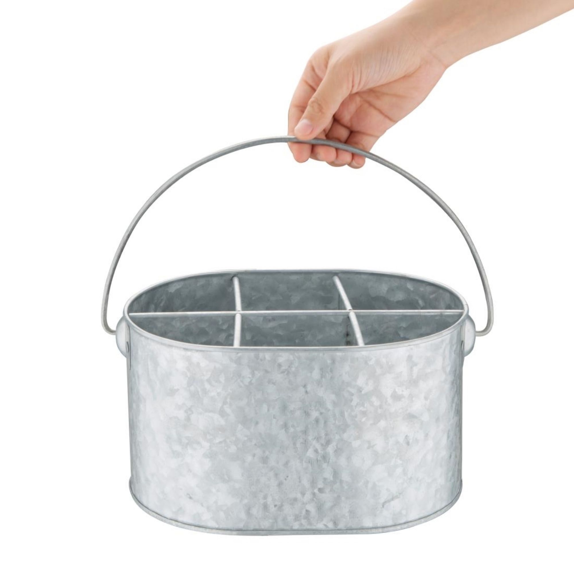 Picture of Olympia Galvanised Steel Table Tidy