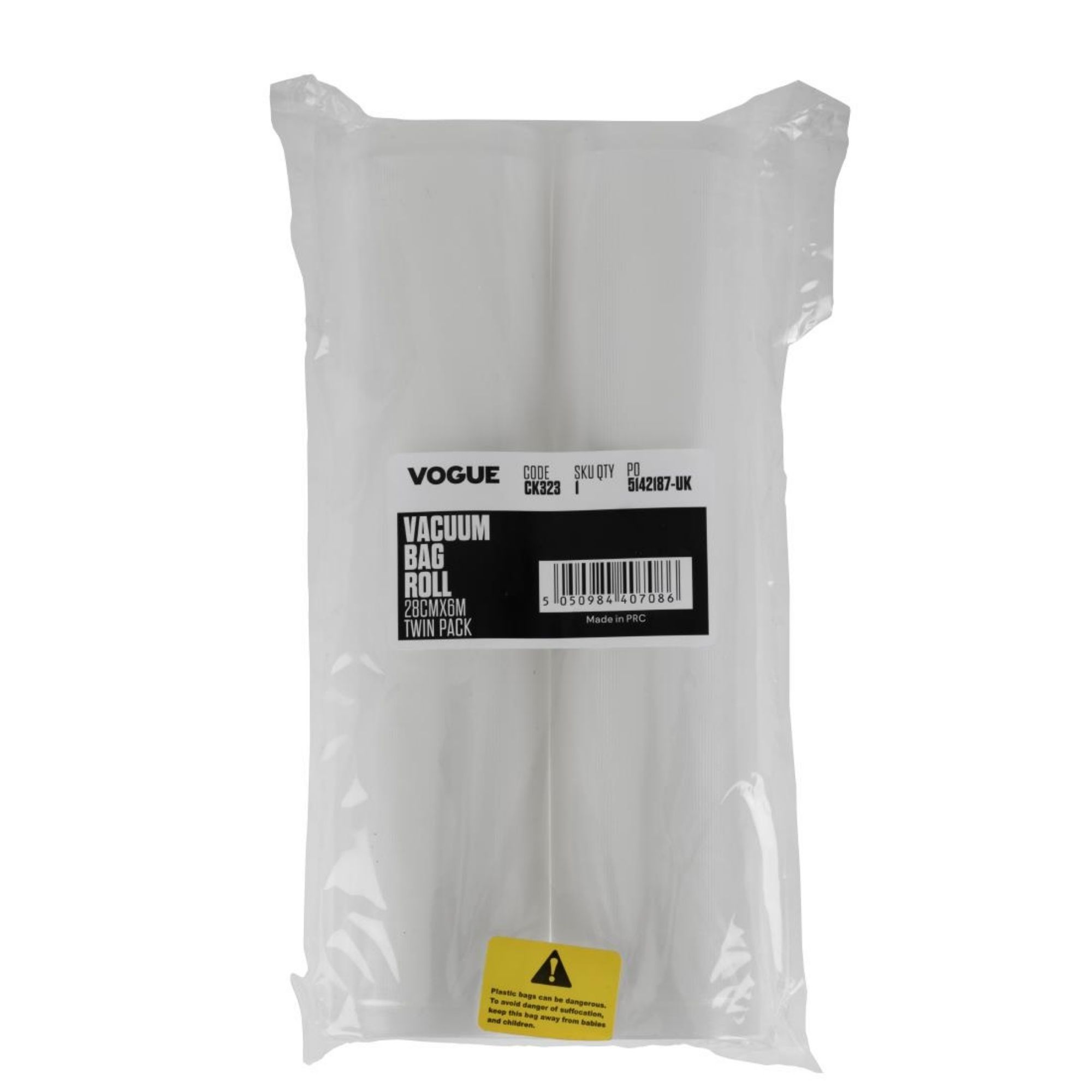 Picture of Vacuum Pack Bag Roll 280mm Twin Pack