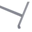 Picture of Bolero Pavement Style Folding Table Grey 1100mm x 700mm