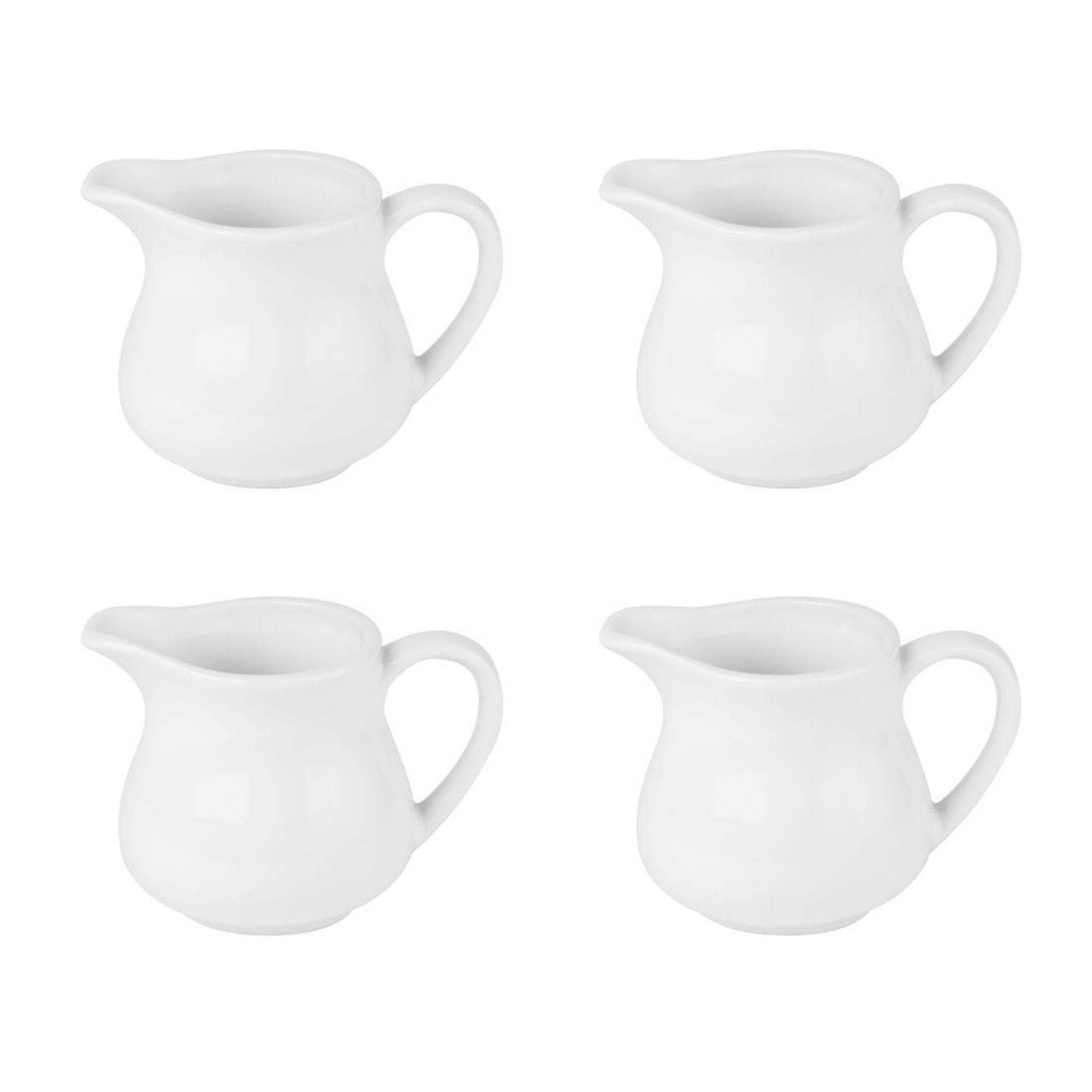 Picture of Olympia Athena Milk Jugs 6oz 170ml (Pack of 4)