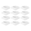 Picture of Olympia Athena Stacking Soup Bowls 160mm 290ml (Pack of 12)