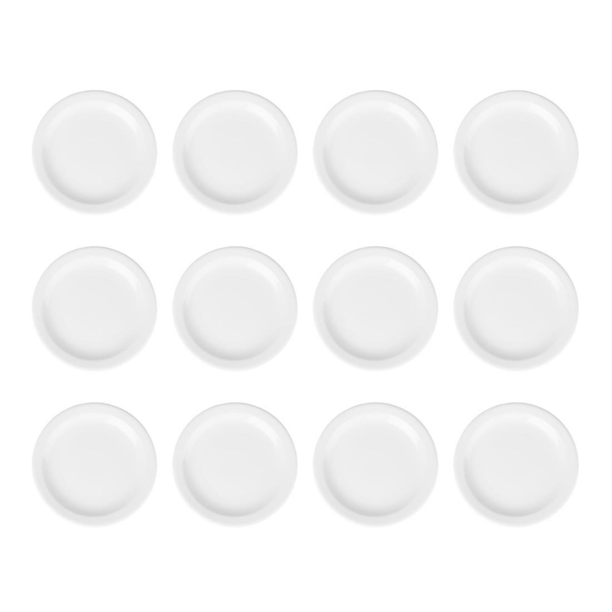 Picture of Olympia Athena Narrow Rimmed Plates 205mm (Pack of 12)