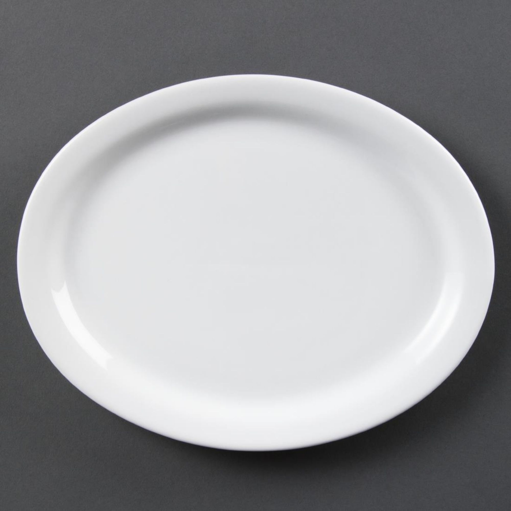 Picture of Olympia Whiteware Oval Platters 250mm (Pack of 6)