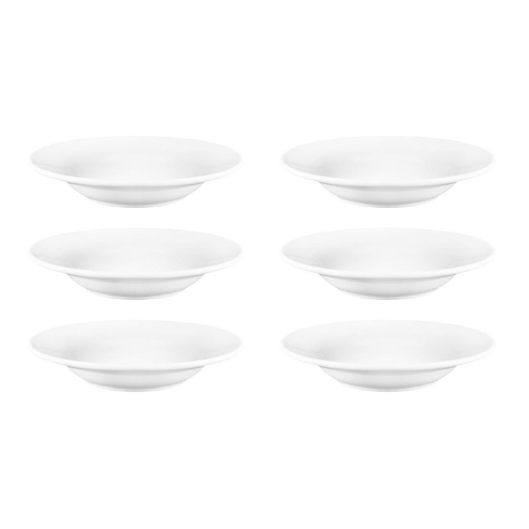 Picture of Olympia Athena Rimmed Soup & Pasta Bowls 228mm 210ml (Pack of 6)