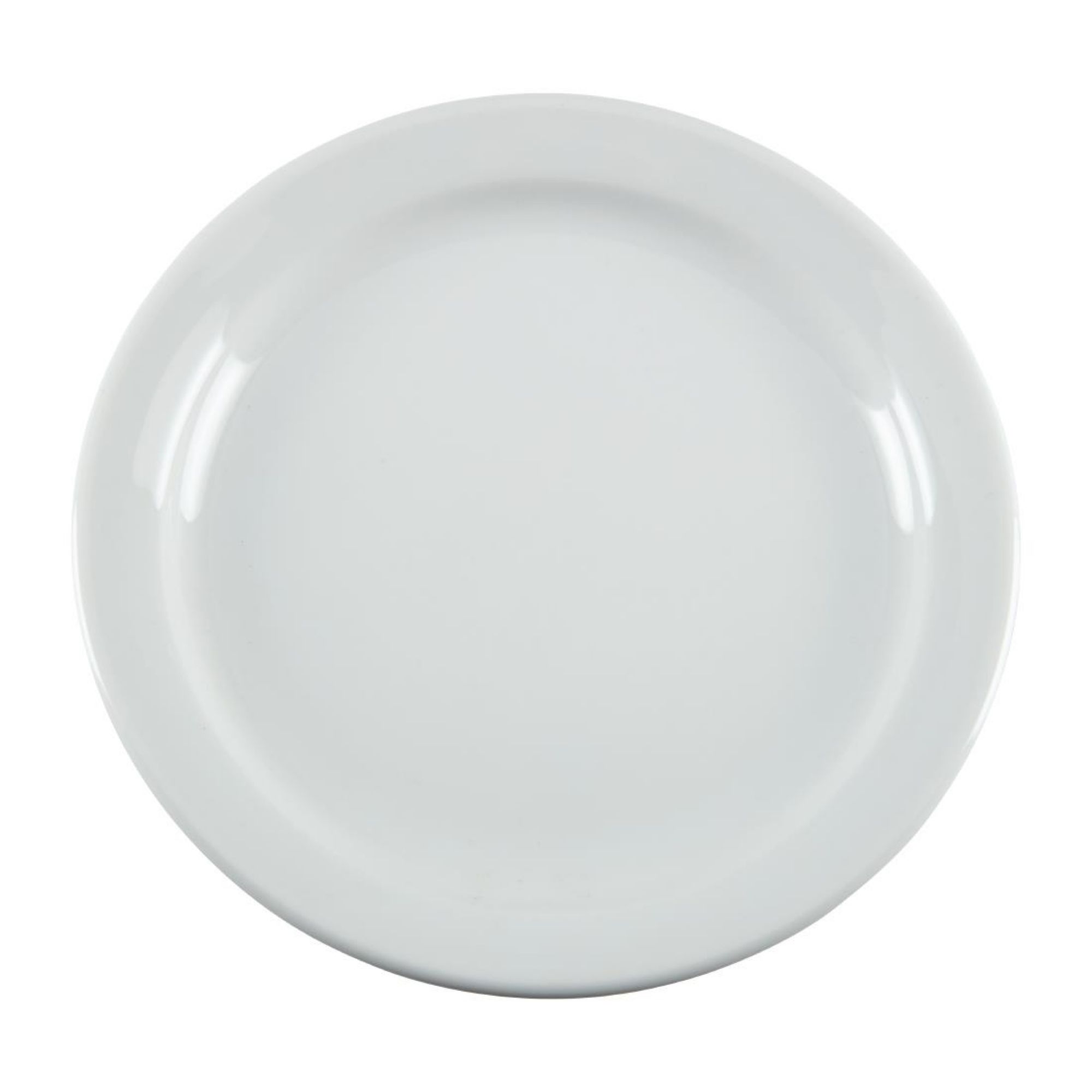 Picture of Olympia Whiteware Narrow Rimmed Plates 180mm (Pack of 12)
