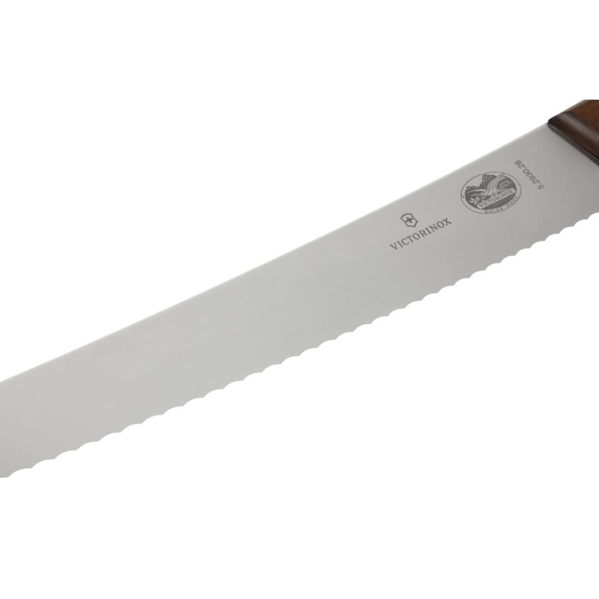 Picture of Victorinox Serrated Curved Blade Rosewood Pastry Knife 25.4cm