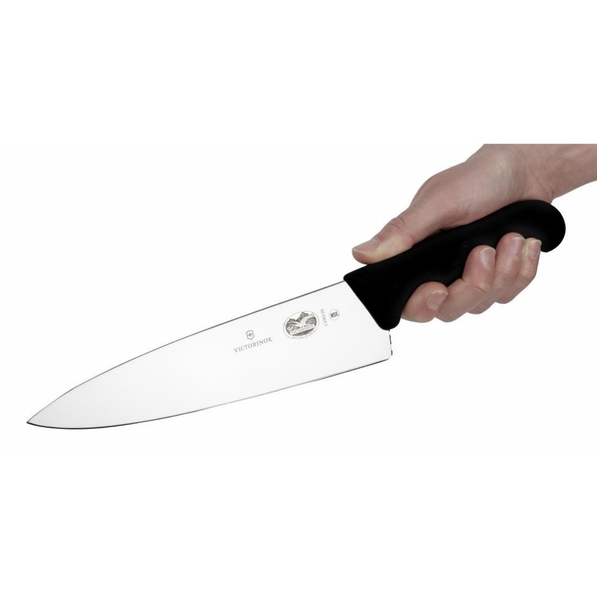 Picture of Victorinox Fibrox Carving Knife Extra Broad Blade 20.3cm