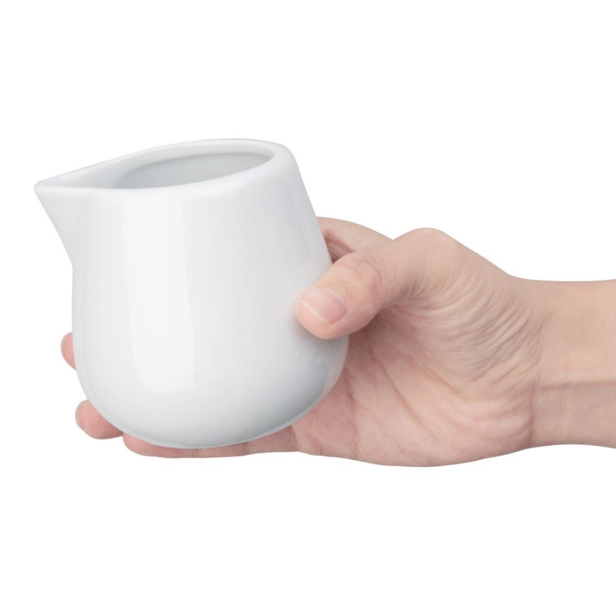 Picture of Olympia Whiteware Compact Jugs 228ml (Pack of 12)